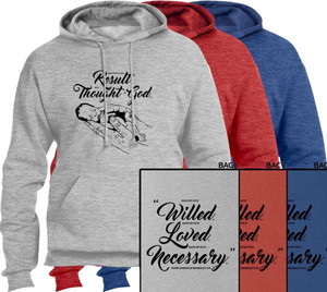 Each of Us Heather Pro-Life Hoodie Each of Us Heather Pro-Life Hoodie