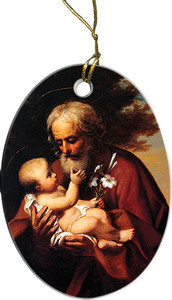 St. Joseph (Older) Ornament St. Joseph (Older) Ornament