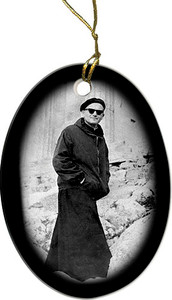 Pope on a Mission Ornament