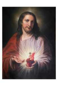 Austrian Sacred Heart Print Austrian Sacred Heart Print