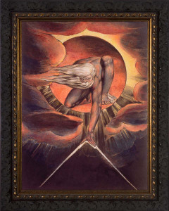 Ancient of Days by William Blake - Ornate Dark Framed Art Ancient of Days by William Blake - Ornate Dark Framed Art