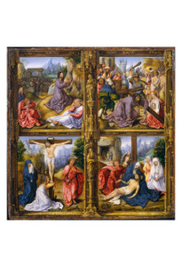 Four Scenes from the Passion by Follower of Bernard van Orley Print Four Scenes from the Passion by Follower of Bernard van Orley Print
