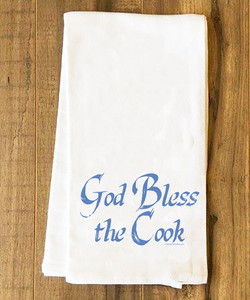 God Bless the Cook Tea Towel God Bless the Cook Tea Towel