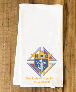 Knights of Columbus Tea Towel Knights of Columbus Tea Towel