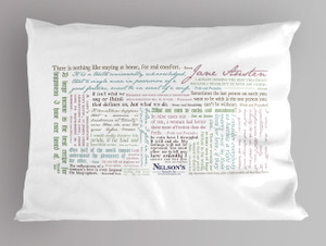 Jane Austen Quote Pillowcase