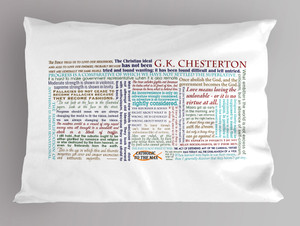 G.K. Chesterton Quote Pillowcase G.K. Chesterton Quote Pillowcase