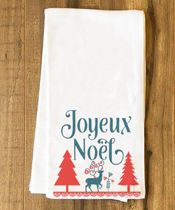 Joyeux Noël Tea Towel