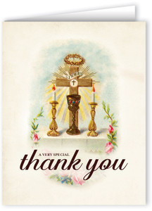 Vintage Altar A Very Special Thank You Note Card Vintage Altar A Very Special Thank You Note Card