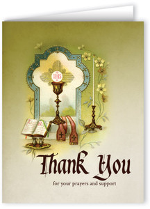 Vintage Priesthood Thank You Note Card Vintage Priesthood Thank You Note Card