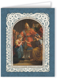Ornate Matrimony Thank You Note Card Ornate Matrimony Thank You Note Card