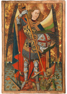 St. Michael Cloister Collection Catholic Icon Plaque St. Michael Cloister Collection Catholic Icon Plaque
