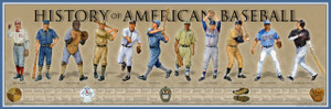 History of American Baseball Print History of American Baseball Print