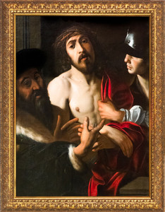 Ecce Homo by Mario Minniti - Gold Framed Art Ecce Homo by Mario Minniti - Gold Framed Art