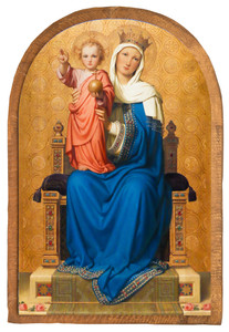 Mother of the World by Franz Ittenbach Cloister Collection Catholic Icon Plaque Mother of the World by Franz Ittenbach Cloister Collection Catholic Icon Plaque