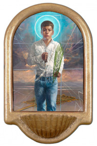 St. Jose Sanchez del Rio Holy Water Font St. Jose Sanchez del Rio Holy Water Font