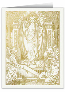 He is Risen Woodcut Note Card He is Risen Woodcut Note Card