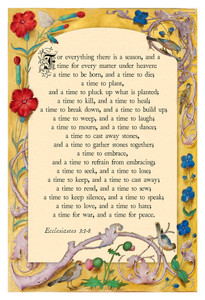 For Everything There is a Season Print For Everything There is a Season Print