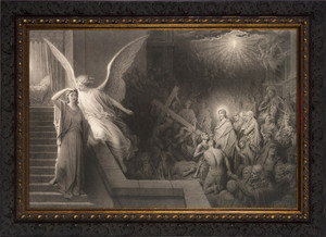 The Dream of Pilate's Wife - Ornate Dark Framed Art The Dream of Pilate's Wife - Ornate Dark Framed Art