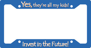 Invest in the Future Plate Frame