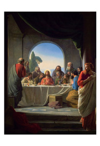 The Last Supper by Carl Bloch Print The Last Supper by Carl Bloch Print