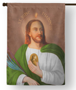 St. Jude Outdoor House Flag St. Jude Outdoor House Flag