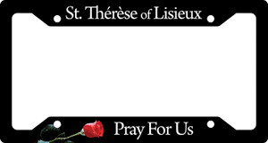 St. Therese of Lisieux Plate Frame St. Therese of Lisieux Plate Frame