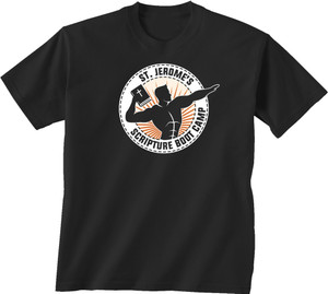St. Jerome Boot Camp Black T-Shirt St. Jerome Boot Camp Black T-Shirt