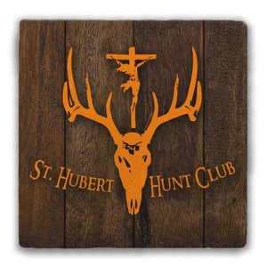 St. Hubert Hunt Club Tumbled Stone Coaster St. Hubert Hunt Club Tumbled Stone Coaster
