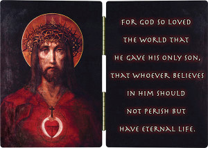 For God So Loved the World Diptych For God So Loved the World Diptych