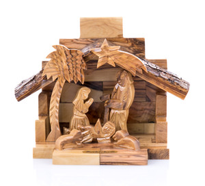 Small Olive Wood Nativity