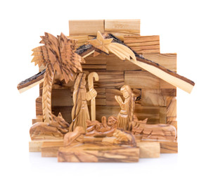 Medium Olive Wood Nativity