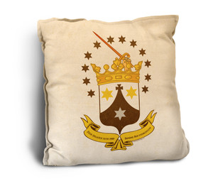 Discalced Carmelite Crest Rustic Pillow Discalced Carmelite Crest Rustic Pillow