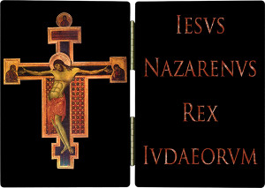 Byzantine Crucifix Diptych Byzantine Crucifix Diptych