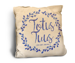 Totus Tuus Rustic Pillow Totus Tuus Rustic Pillow