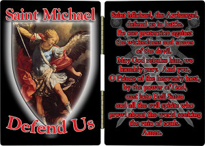 St. Michael Defend Us Diptych St. Michael Defend Us Diptych