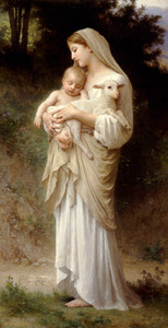 Full Sized L'Innocence Indoor Outdoor Aluminum Print Full Sized L'Innocence Indoor Outdoor Aluminum Print