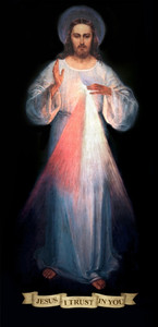 Full Sized Divine Mercy Vilnius Original Indoor Outdoor Aluminum Print Full Sized Divine Mercy Vilnius Original Indoor Outdoor Aluminum Print