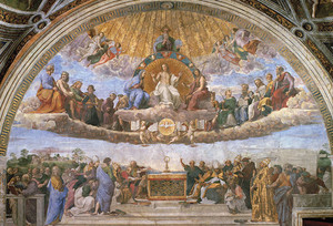 Disputation of the Eucharist Indoor Outdoor Aluminum Print Disputation of the Eucharist Indoor Outdoor Aluminum Print