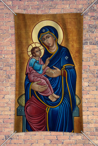 Our Lady of Good Health Outdoor Vinyl Banner Our Lady of Good Health Outdoor Vinyl Banner