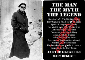 St. John Paul II On A Mission From God Diptych St. John Paul II On A Mission From God Diptych