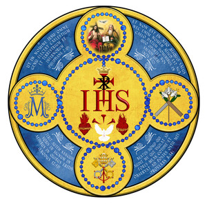 Latin Holy Name Emblem Decal Latin Holy Name Emblem Decal