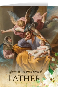 "For a Wonderful Father" Father's Day Greeting Card "For a Wonderful Father" Father's Day Greeting Card