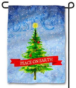 Peace on Earth Outdoor Garden Flag Peace on Earth Outdoor Garden Flag