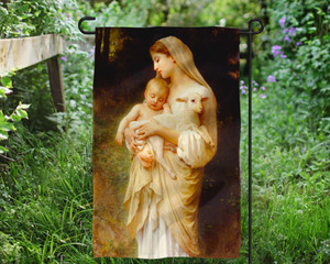 L'Innocence Outdoor Garden Flag L'Innocence Outdoor Garden Flag