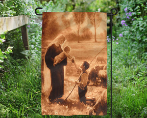 Gift of the Shepherd Outdoor Garden Flag
