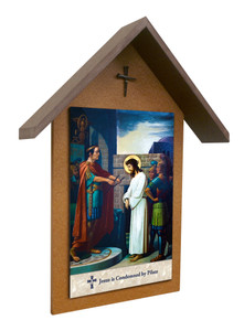 Emmerich Stations of the Cross Simple Poly Wood Outdoor Shrine (Set of 14) Emmerich Stations of the Cross Simple Poly Wood Outdoor Shrine (Set of 14)