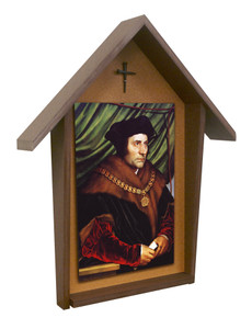 St. Thomas More Deluxe Poly Wood Outdoor Shrine St. Thomas More Deluxe Poly Wood Outdoor Shrine