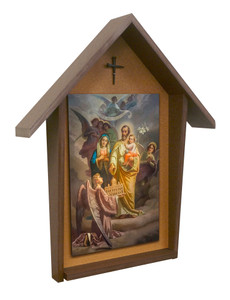 St. Joseph Patron of the Universal Church Deluxe Poly Wood Outdoor Shrine St. Joseph Patron of the Universal Church Deluxe Poly Wood Outdoor Shrine