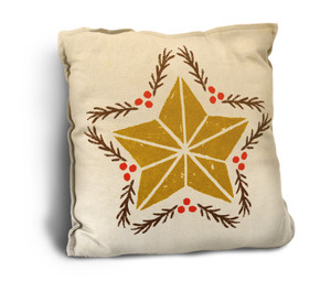 Vintage Star Rustic Pillow Vintage Star Rustic Pillow