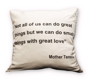 "Small Things" Home Decor Pillowcase "Small Things" Home Decor Pillowcase